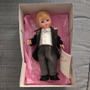 Madame Alexander Small Groom Doll Blond Hair with Original Box